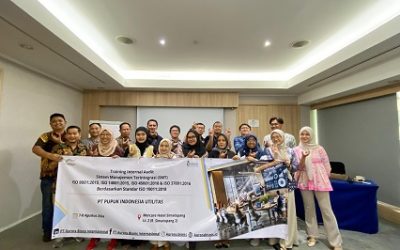 Training Internal Audit SMT ISO 9001:2015, ISO 14001:2015, ISO 45001:2018 & ISO 37001:2016 PT PUPUK INDONESIA UTILITAS