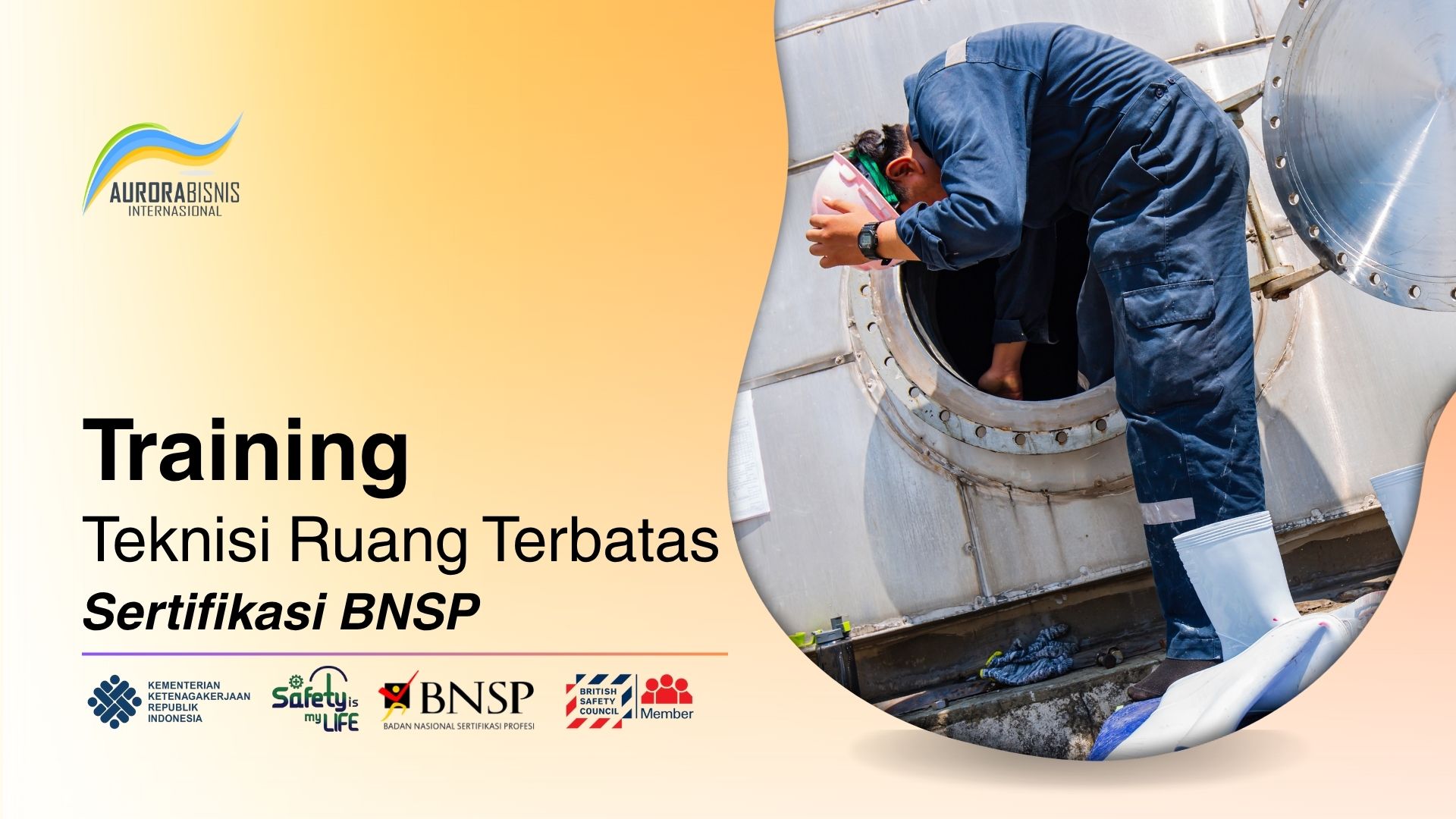 Training Teknisi Ruang Terbatas Sertifikasi BNSP