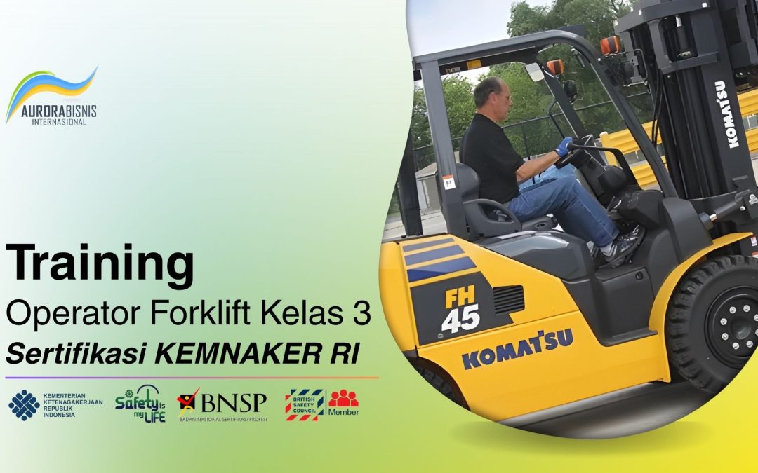 Training Operator Forklift Kelas III Sertifikasi KEMNAKER RI