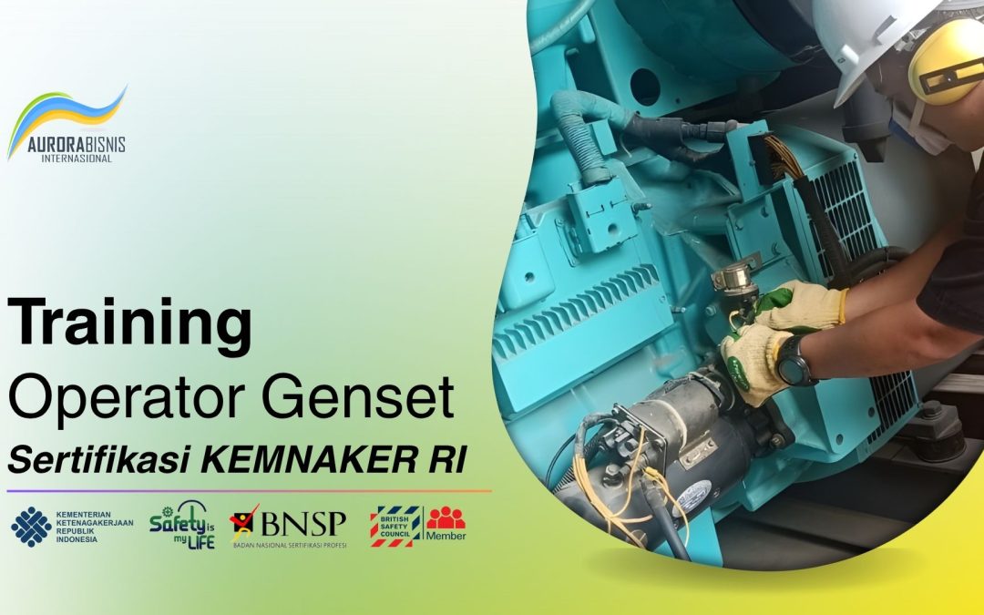 Training Operator Genset Sertifikasi KEMNAKER RI