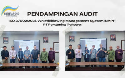 Pendampingan Audit ISO 37002:2021 WBS / SMPP PT Pertamina (Persero)