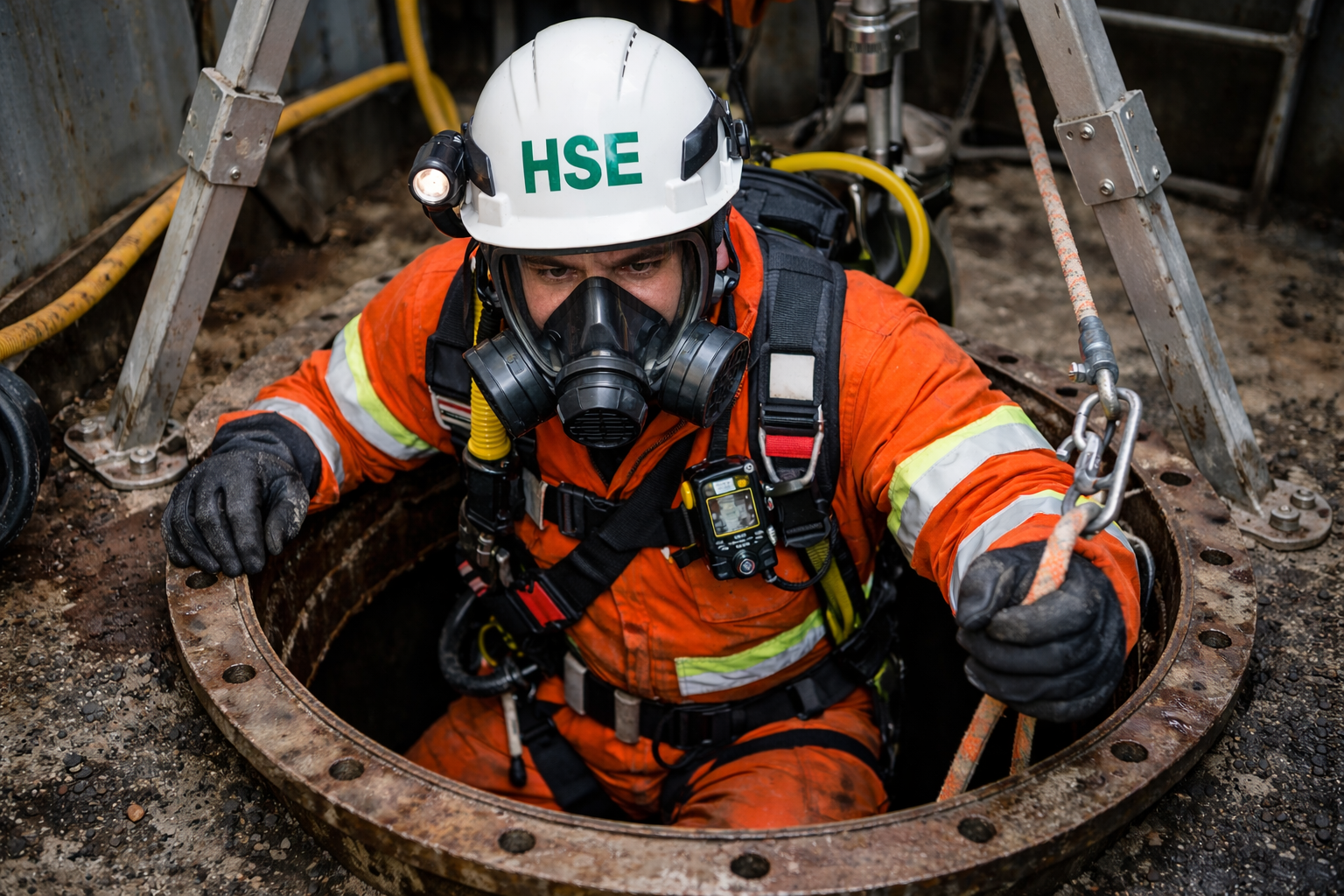 Training Confined Space Entry (CSE) Sertifikasi Kemnaker RI