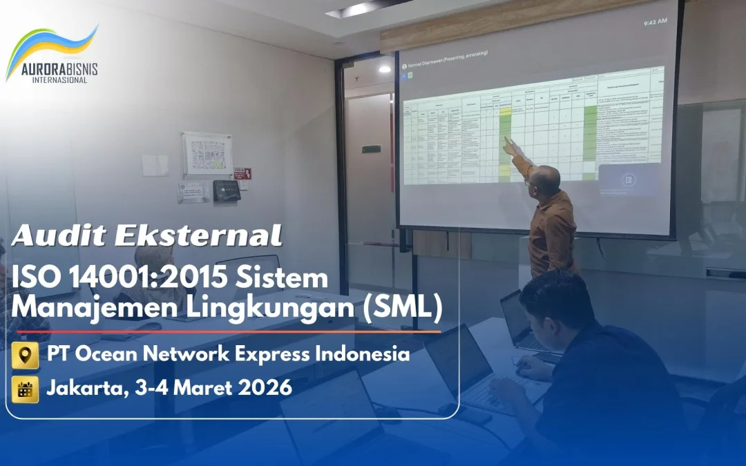 Audit Eksternal ISO 14001:2015 Sistem Manajemen Lingkungan (SML) pada PT Ocean Network Express Indonesia