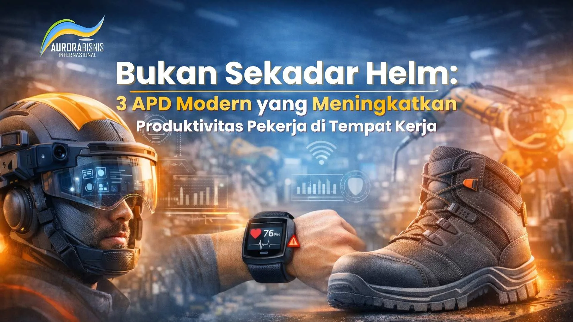 Bukan Sekadar Helm: 3 APD Modern yang Meningkatkan Produktivitas Pekerja di Tempat Kerja
