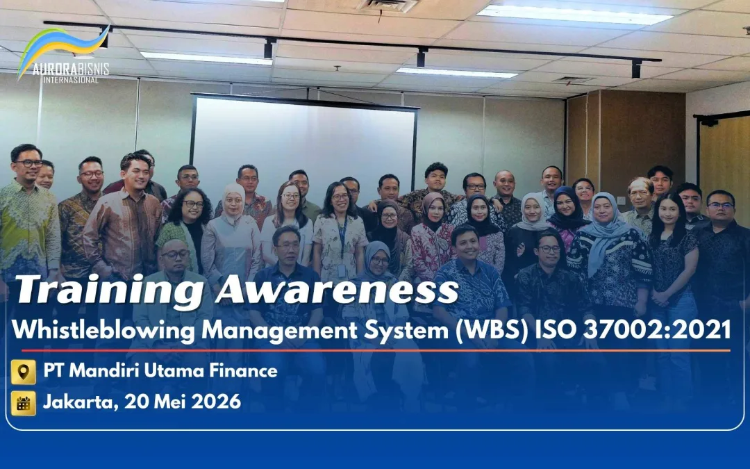 Training Awareness ISO 37002:2021 Whistleblowing Management Systems PT Mandiri Utama Finan