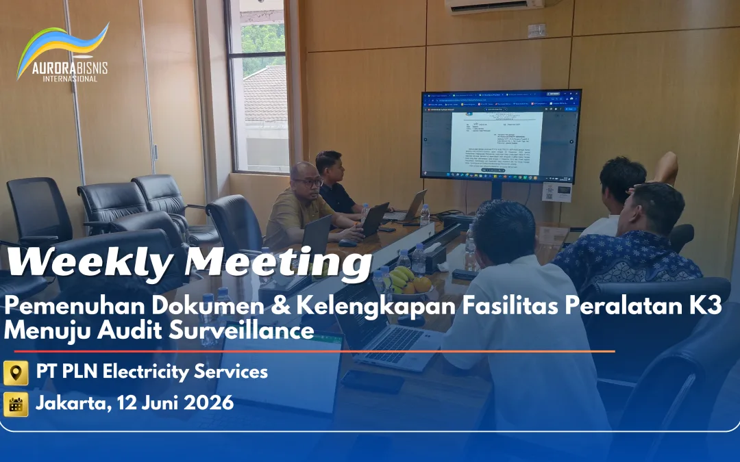 Pemenuhan Dokumen & Kelengkapan Fasilitas Peralatan K3 dan Lingkungan Menuju Audit Surveillance PT PLN Electricity Services