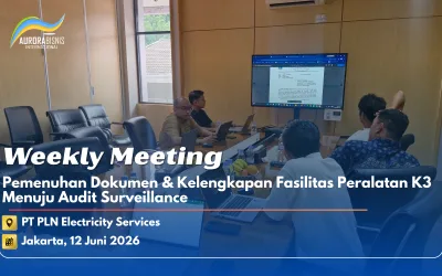 Pemenuhan Dokumen & Kelengkapan Fasilitas Peralatan K3 dan Lingkungan Menuju Audit Surveillance PT PLN Electricity Services