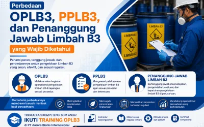 Perbedaan OPLB3, PPLB3, dan Penanggung Jawab Limbah B3 yang Wajib Diketahui