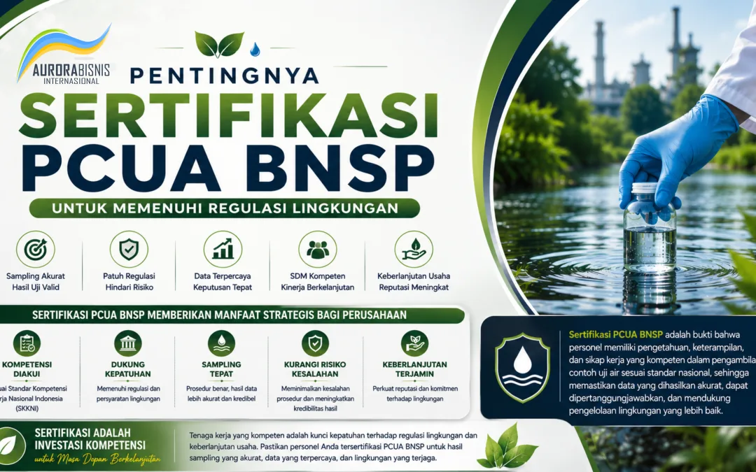 Pentingnya Sertifikasi PCUA BNSP untuk Memenuhi Regulasi Lingkungan