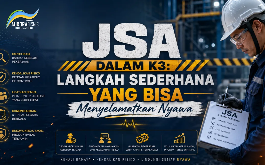 JSA Dalam K3: Langkah Sederhana yang Bisa Menyelamatkan Nyawa