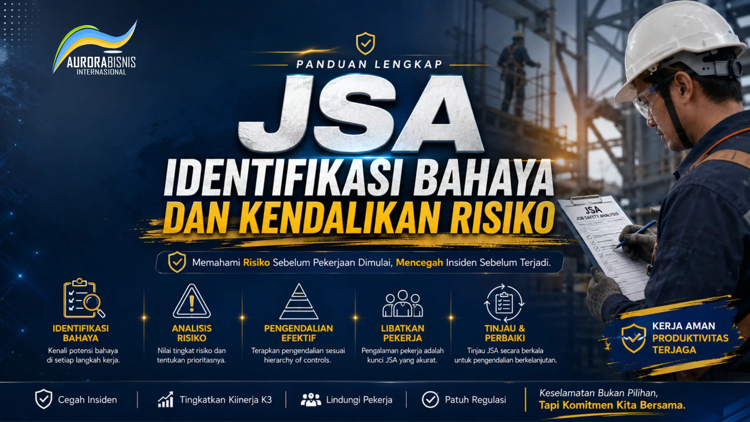 Panduan Lengkap JSA: Identifikasi Bahaya dan Kendalikan Risiko