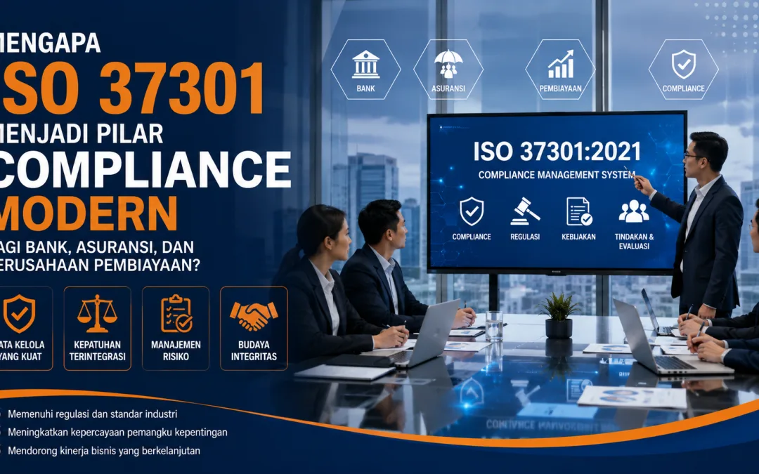 Mengapa ISO 37301 Menjadi Pilar Compliance Modern bagi Bank, Asuransi, dan Perusahaan Pembiayaan?