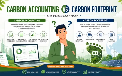 Carbon Accounting vs Carbon Footprint: Apa Perbedaannya?